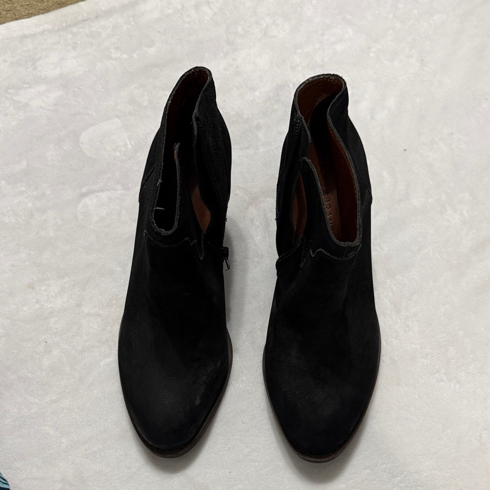 Lucky Brand Classic Black Ankle Boots